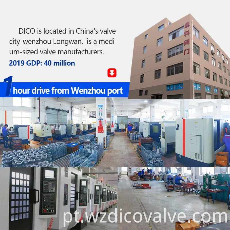 Wenzhou China Aço Inoxidável Fio 2PC Válvula de Esfera Flutuante Industrial